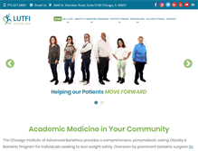 Tablet Screenshot of drlutfi.com